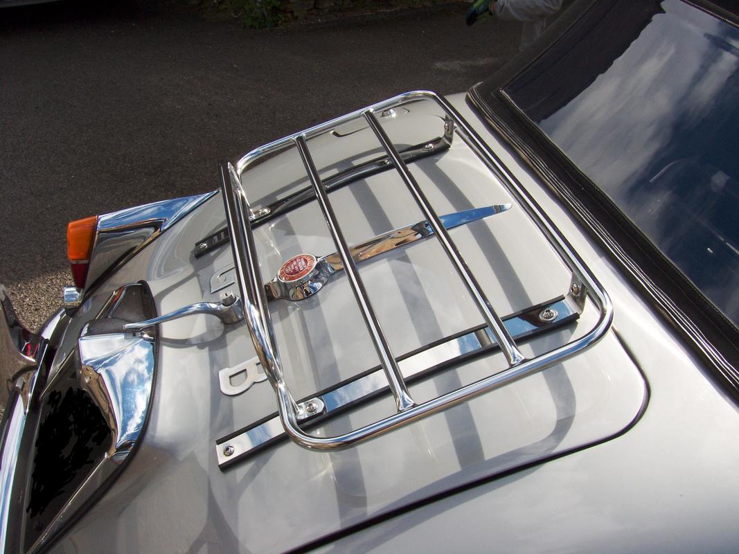 Jaguar XK Car Boot Luggage Rack