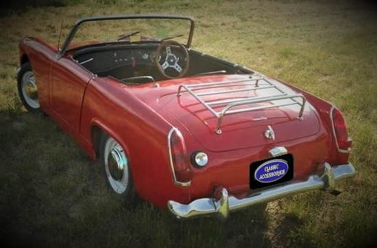 Austin Healey Sprite American Boot Luggage Rack, Trunk Luggage Rack, Classic Carrier